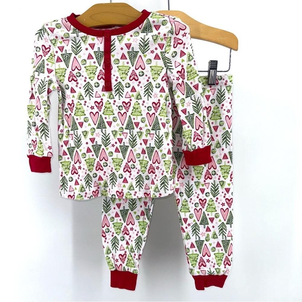 American Girl Bitty Baby Little Girls Christmas Holiday Pajama Set